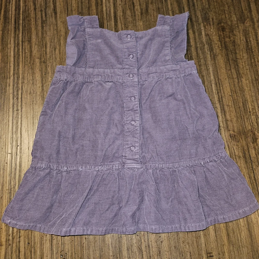 H&M Purple Corduroy Kids Infant Casual Dress Sz Infant 6-9 months